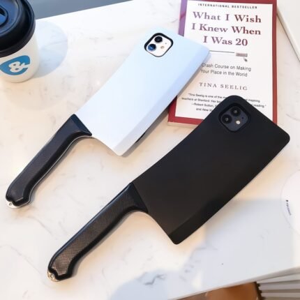2025 new model suitable for Apple 16 kitchen knife shaped phone case iPhone 15 funny 13 niche 14 creative iPhone 12 personalized phone case！